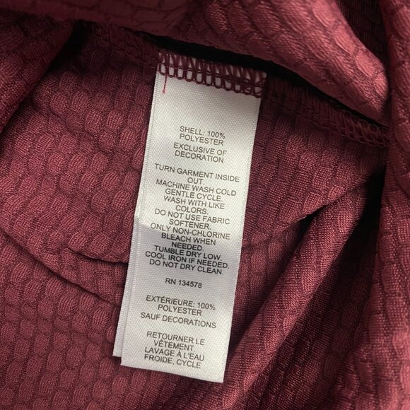 Vineyard Vines On The Go Sankaty Quarter Zip Pullover Men's Small Crimson - Picture 11 of 15